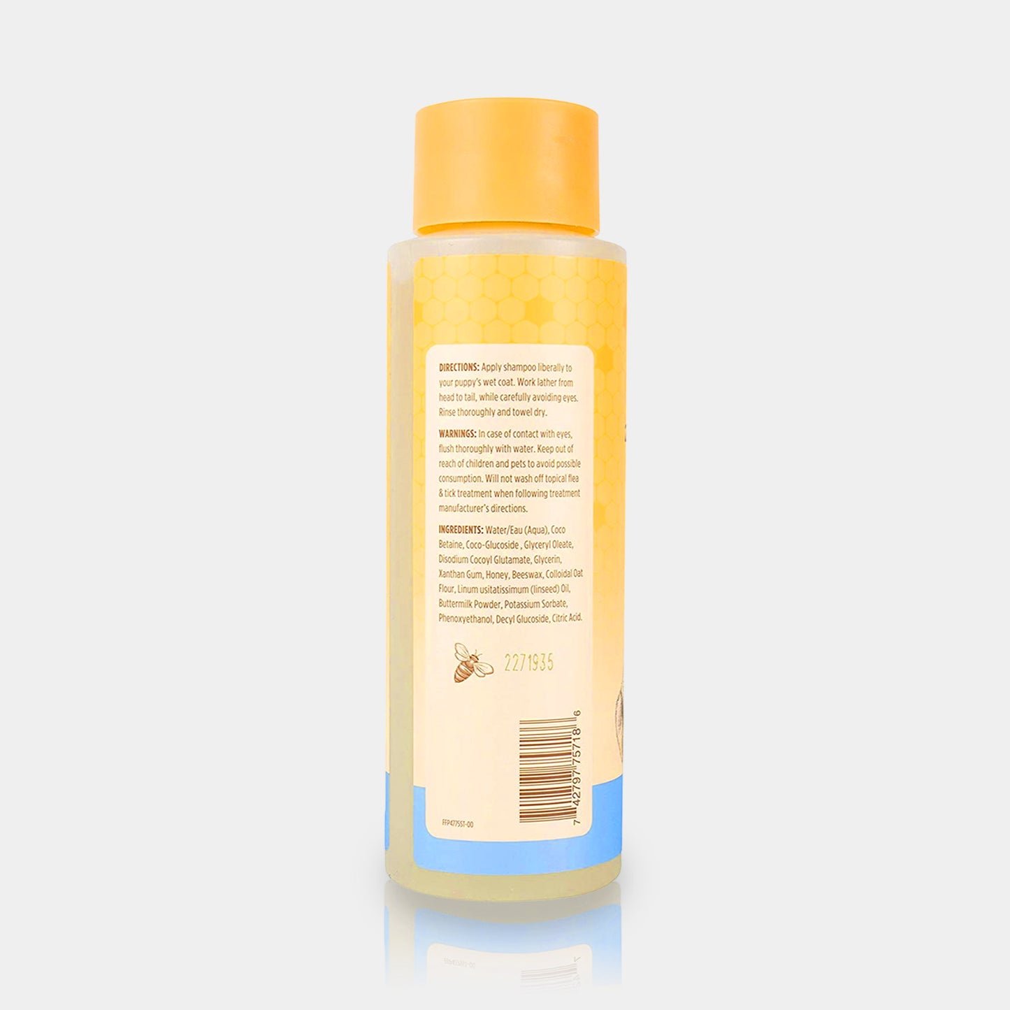 Burts Bees Shampoo Y Acondicionador Para Cachorros 2 en 1 Con Suero De Leche Y Aceite De Linaza