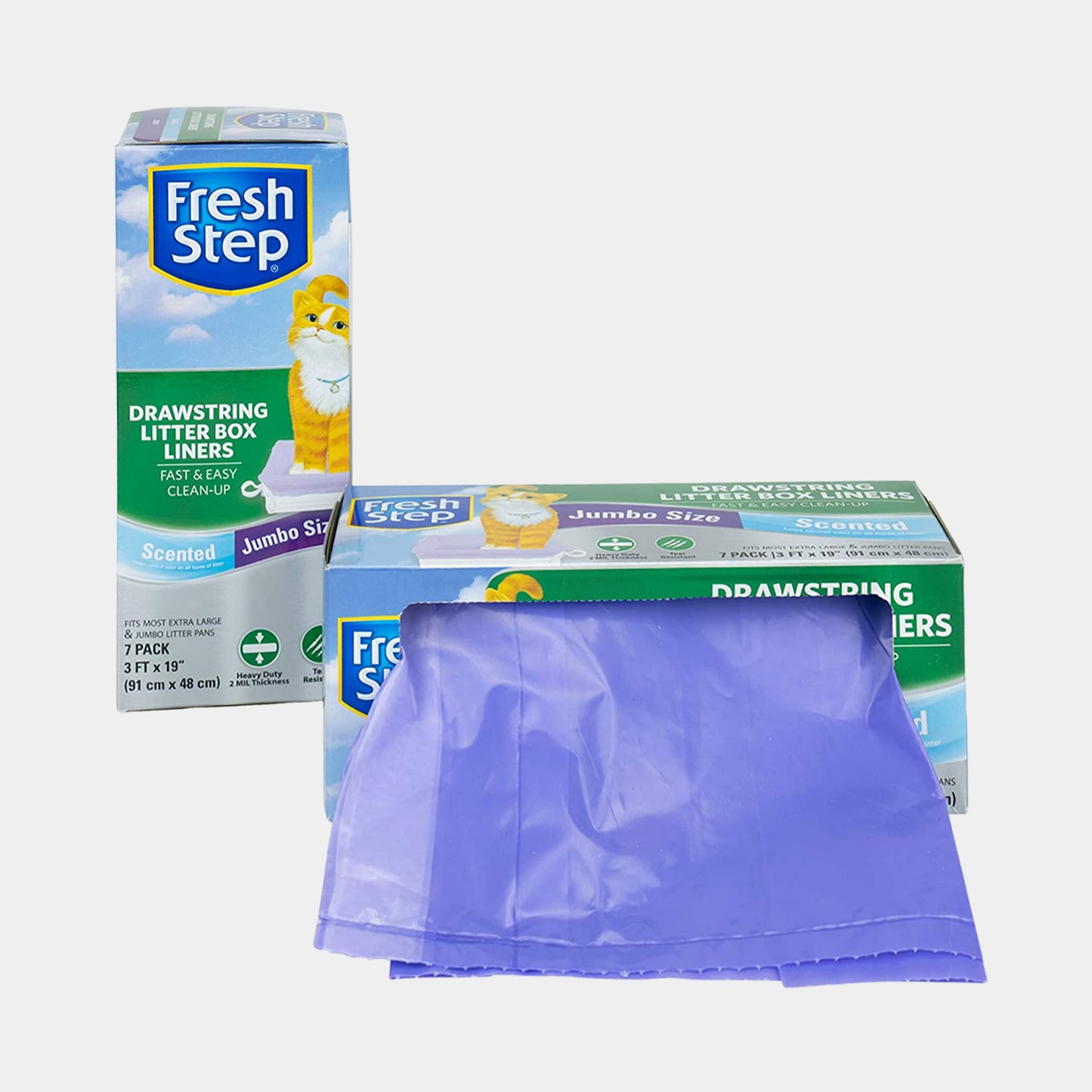 Fresh Step Bolsa De Basura Con Cordón Y Aroma De Arenero Para Gato