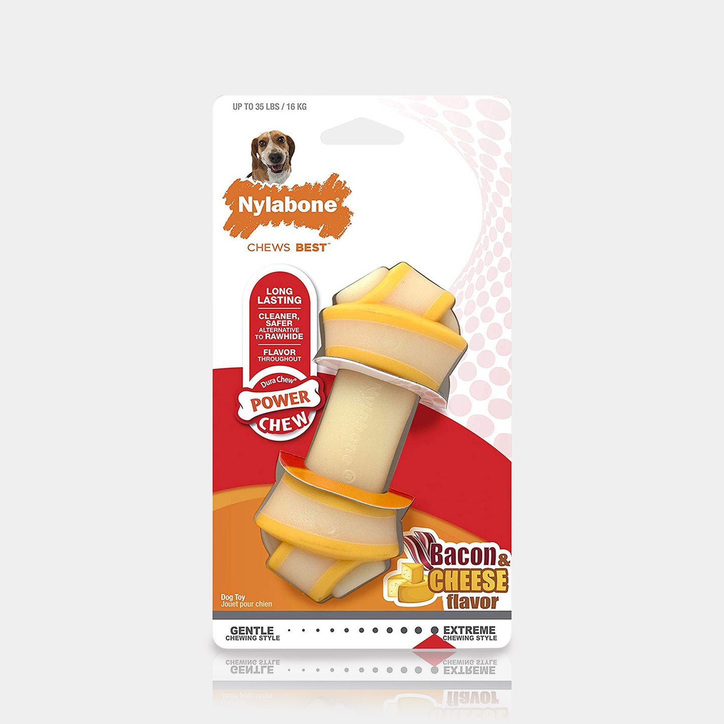 Nylabone Power Chew Juguete En Forma de Hueso Con Nudo Para Perro
