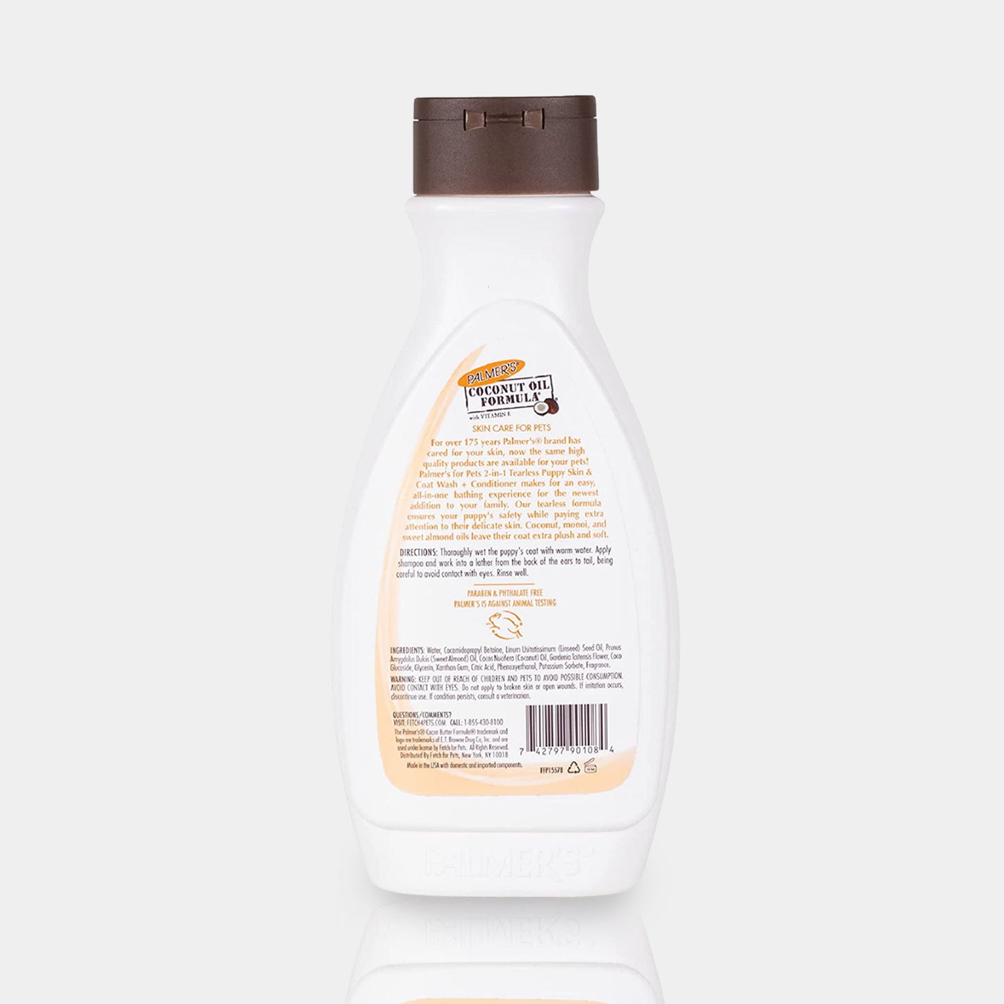Palmers For Pets Shampoo Y Acondicionador Para Cachorro 2 En 1 Para Perro