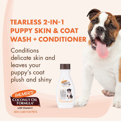 Palmers For Pets Shampoo Y Acondicionador Para Cachorro 2 En 1 Para Perro