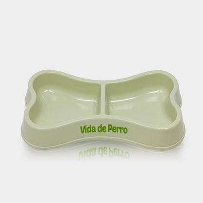 Vida De Perro Plato De Plastico De 60 GRM Para Perros