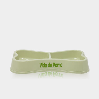 Vida De Perro Plato De Plastico De 60 GRM Para Perros