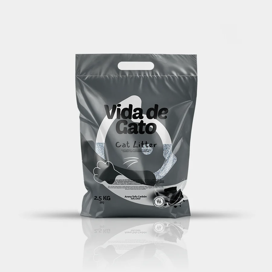 Arena de Gato - Tofú Carbón 2.5Kg
