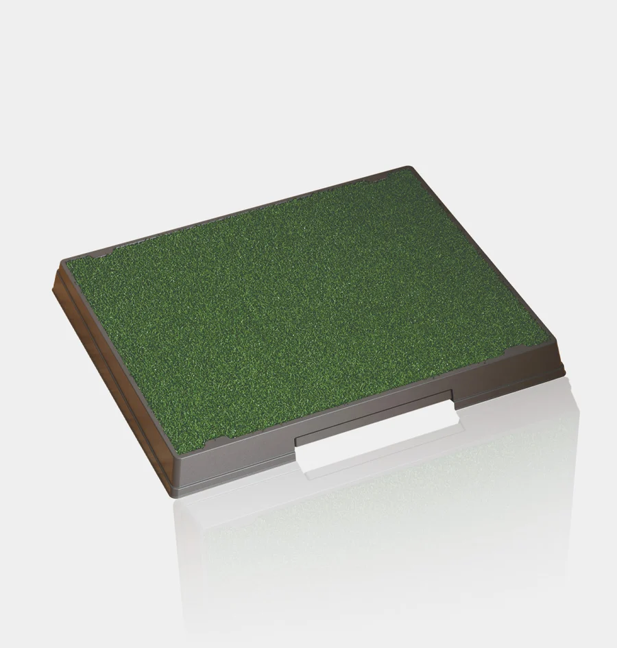 Bandeja para Orinal de Perro con Alfombrilla de Hierba L637w520h61mm
