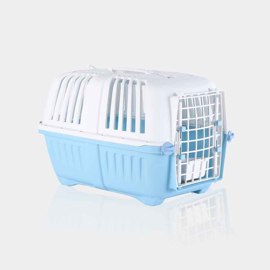 Transportador plástico para gato