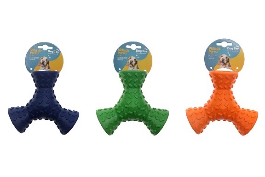 Juguete de caucho resistente 16 cm