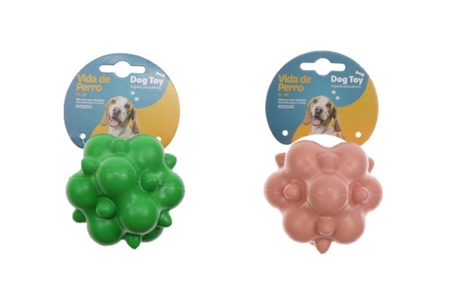 Pelota de caucho natural 7.5 cm
