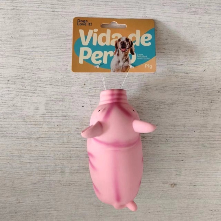 Cerdito de látex pequeño