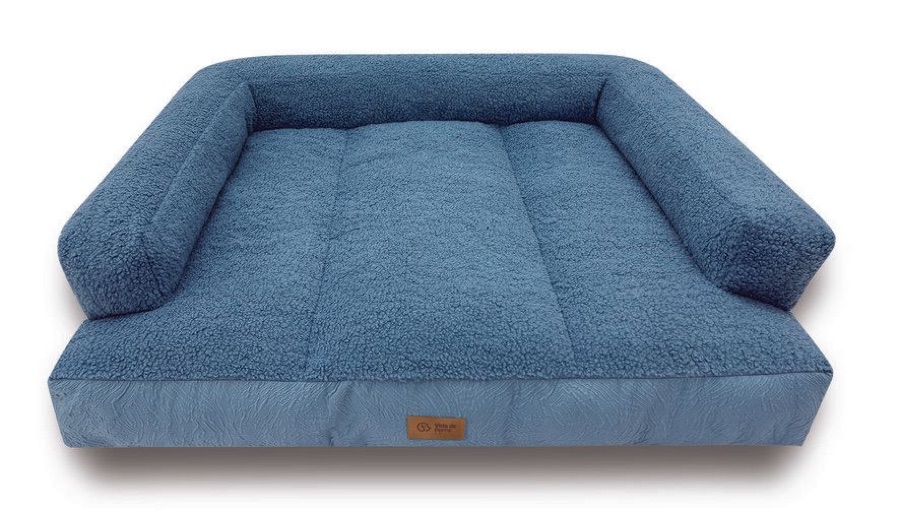 Cama rectangular con bordes