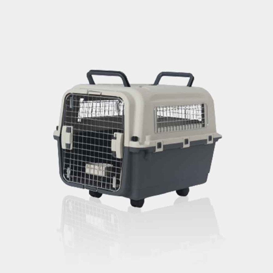 Transportador plástico para viaje