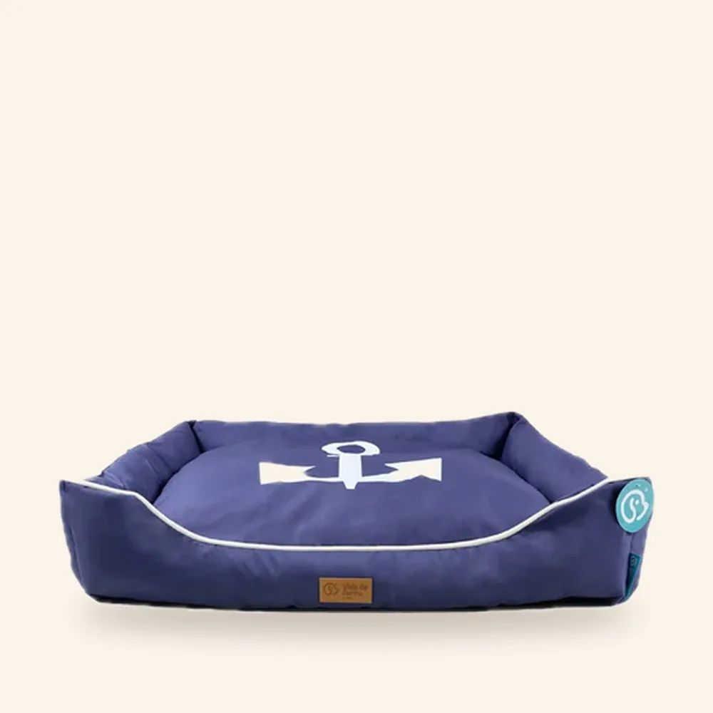 Cama para perro "Marine" azul marino
