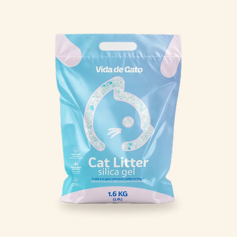 Arena de sílice para gato, 3,8 L