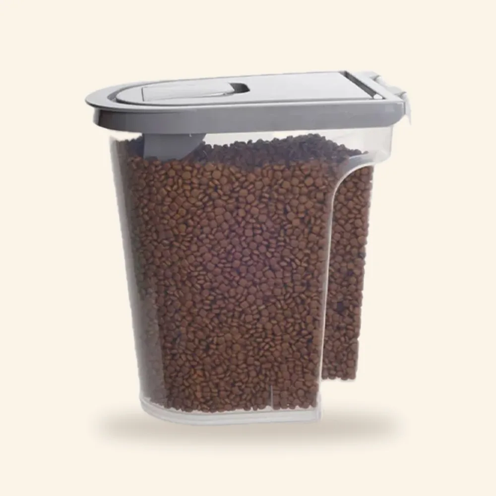 Recipiente para comida de mascotas 6.5 L con tapa de verter