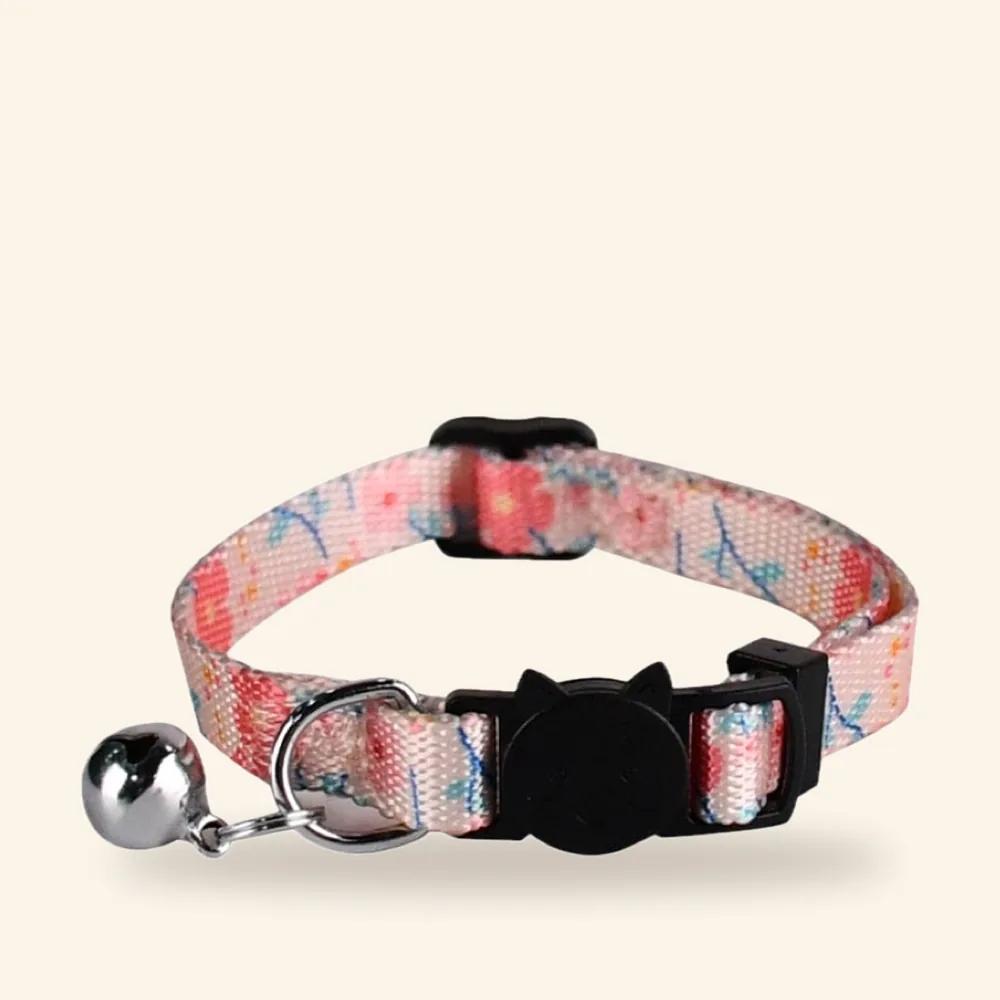 Collar estampado para gato