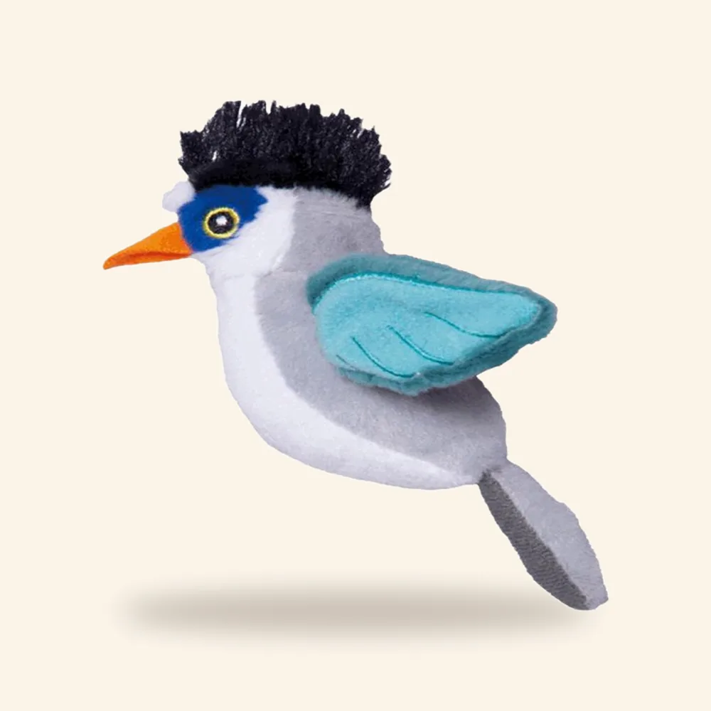 Juguete realista para gato, azul