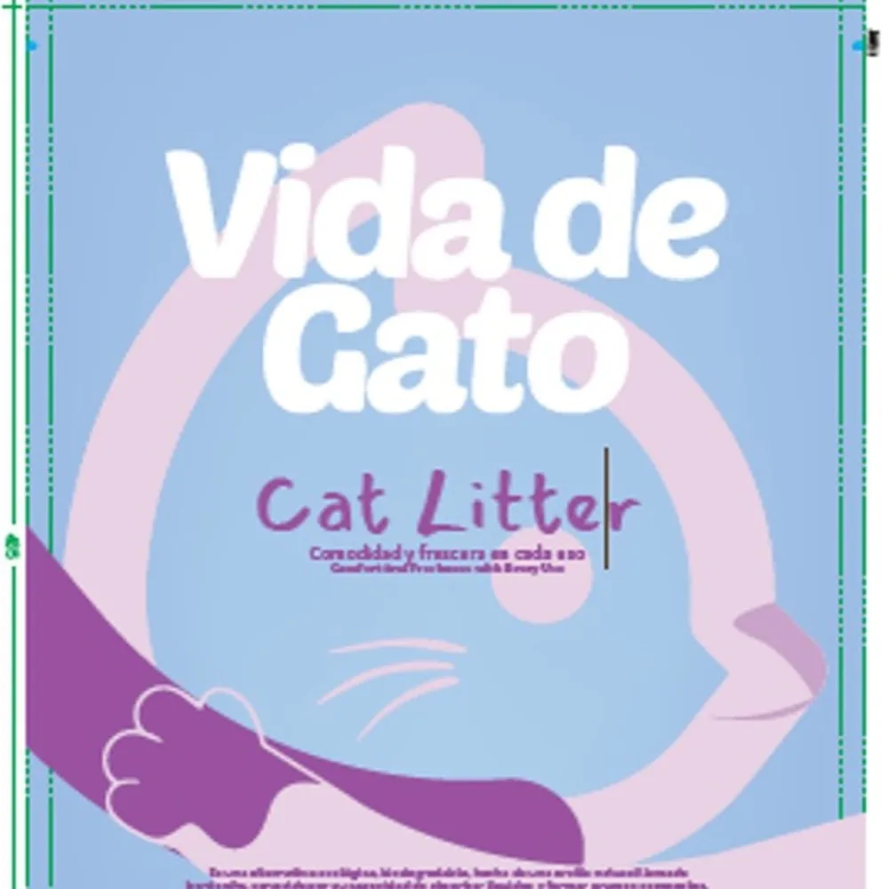 Arena para gato de bentonita sin aroma 4.5 kg