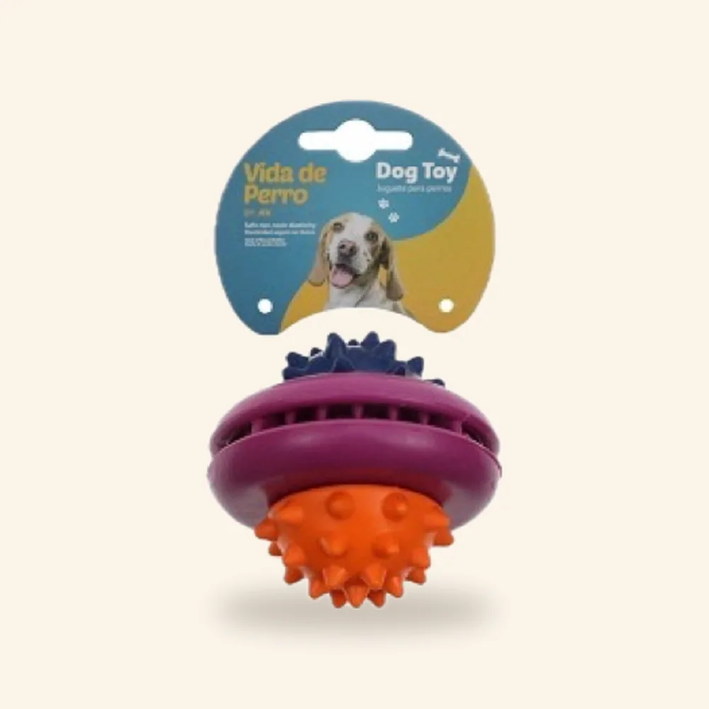 Juguete de caucho natural para perro, planeta