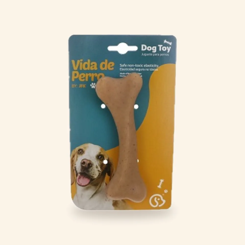 Hueso de bambú y nylon para perro