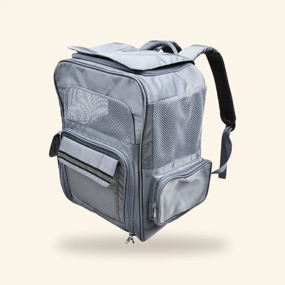 Mochila transportadora moderna 31 x 27 x 43 cm