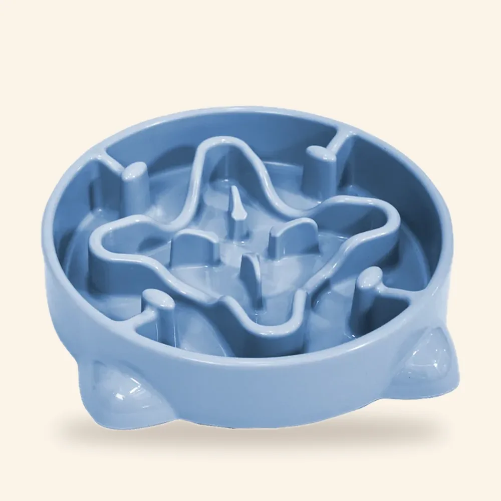 Plato alimentador lento mediano para perro