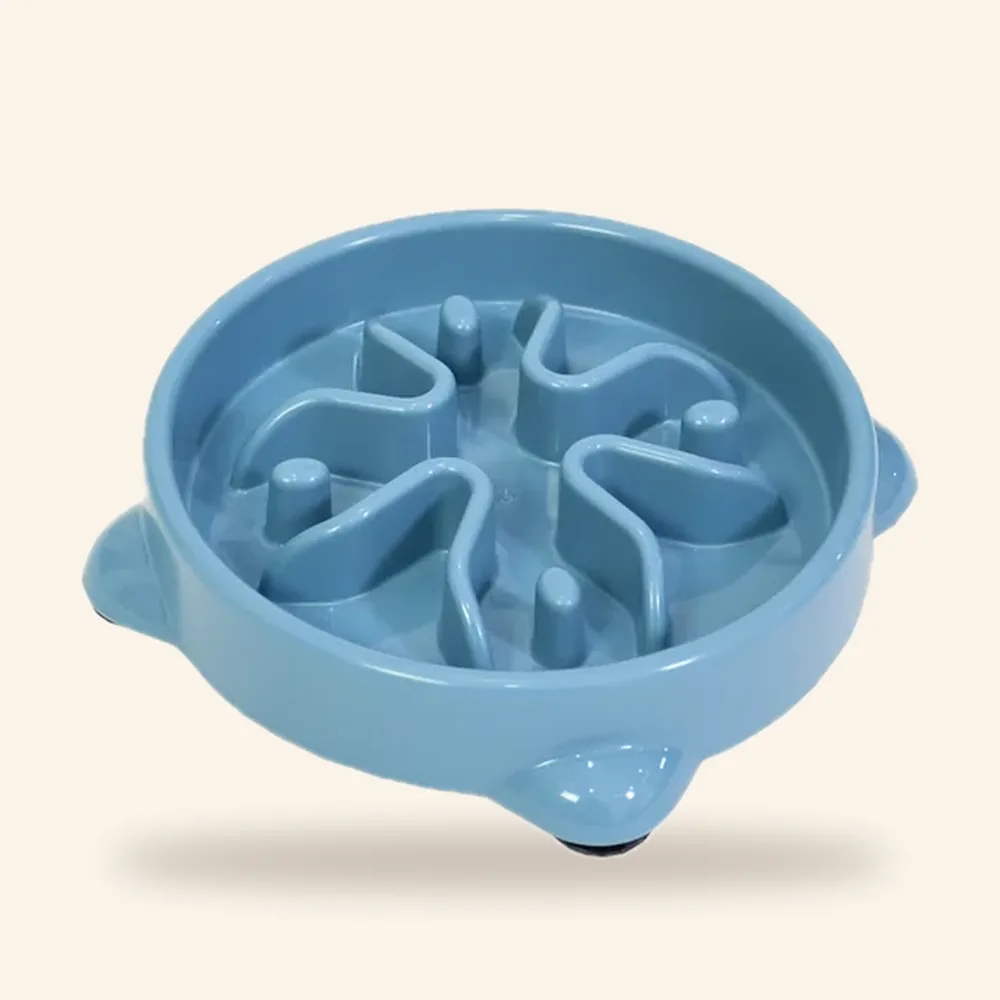 Alimentador lento pequeño para perro